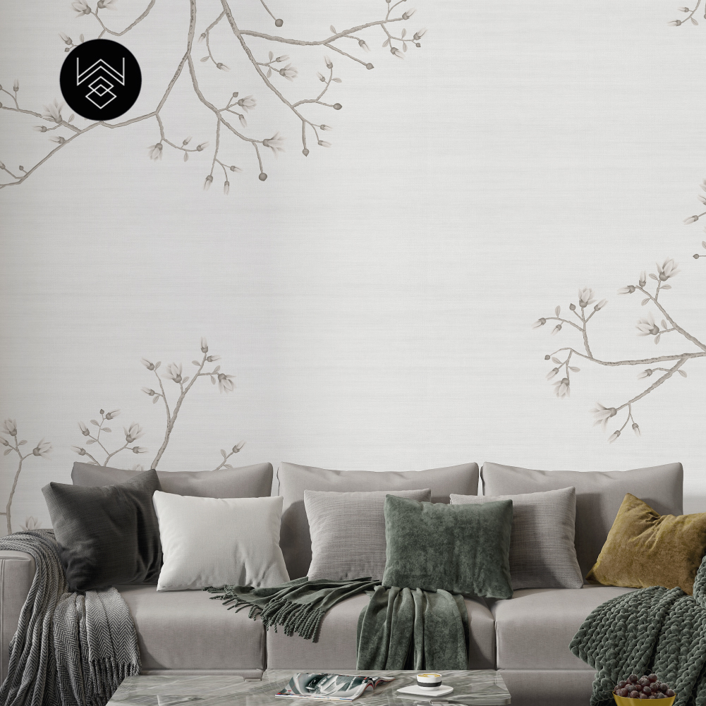 טפט לינן גאפן לבן