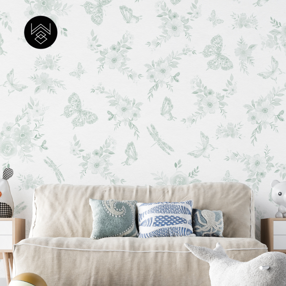 טפט באטרפליי נייס ירוק