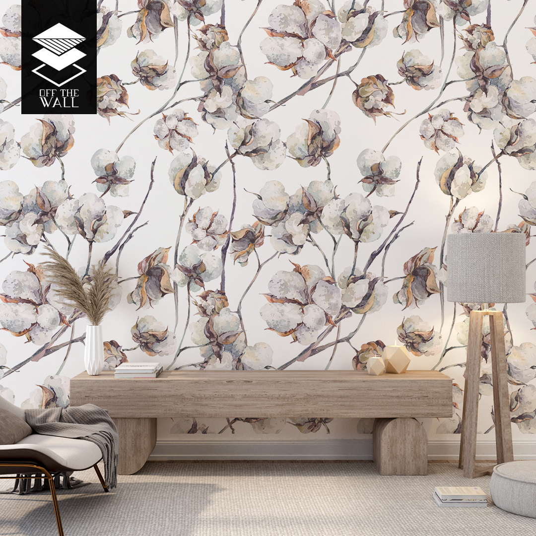 טפט וואטרקולור קוטון טוויגס