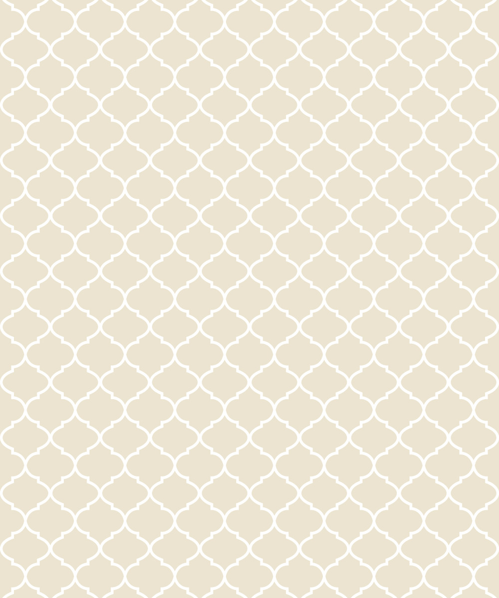 טפט מדבקה מדליונים קטנים קרם