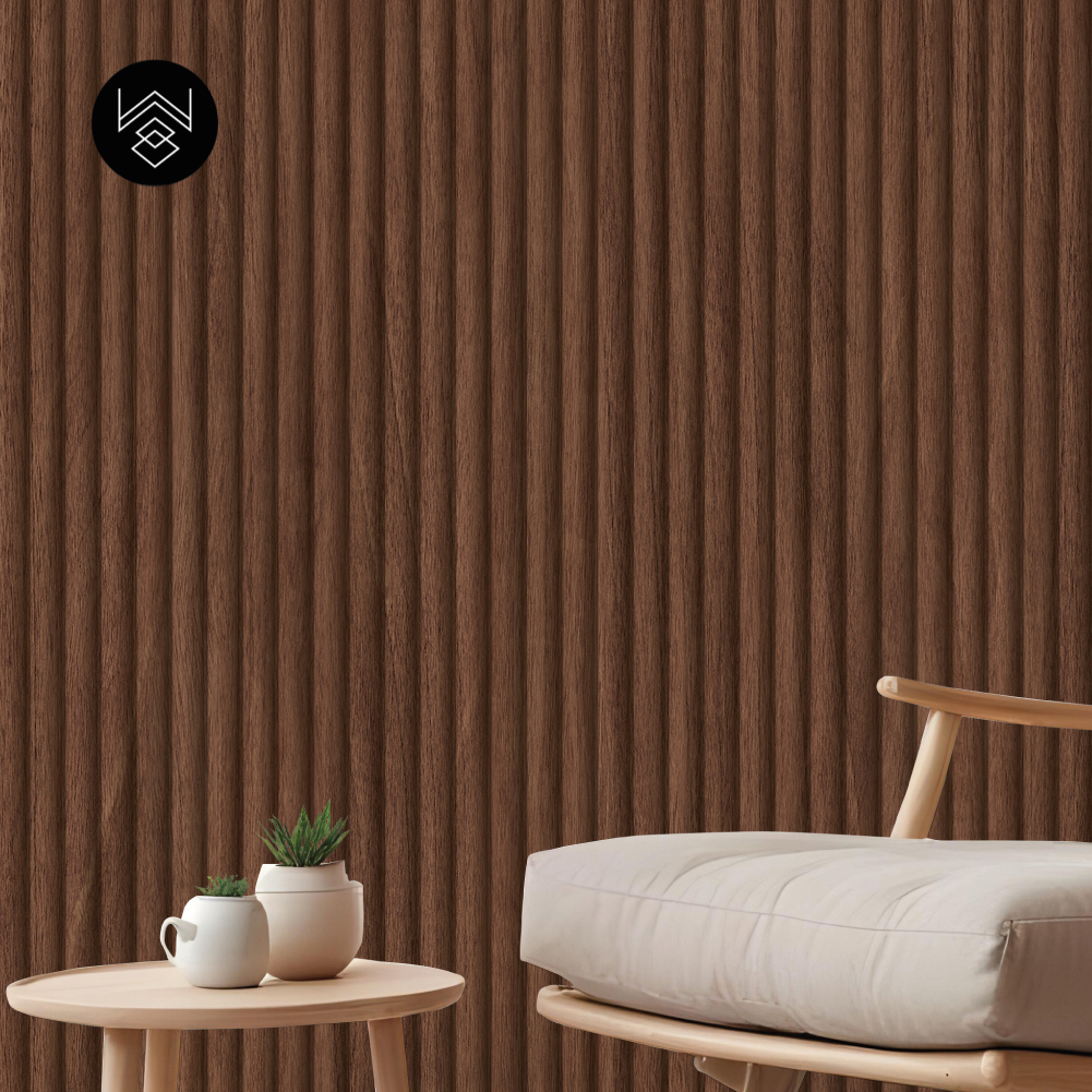 טפט ווד חום כהה מעוגל