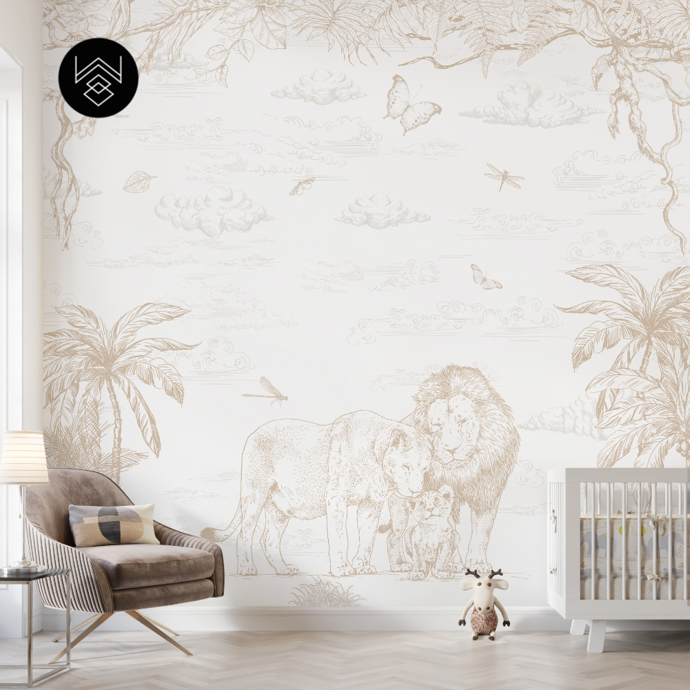 טפט מילאן אריות בז