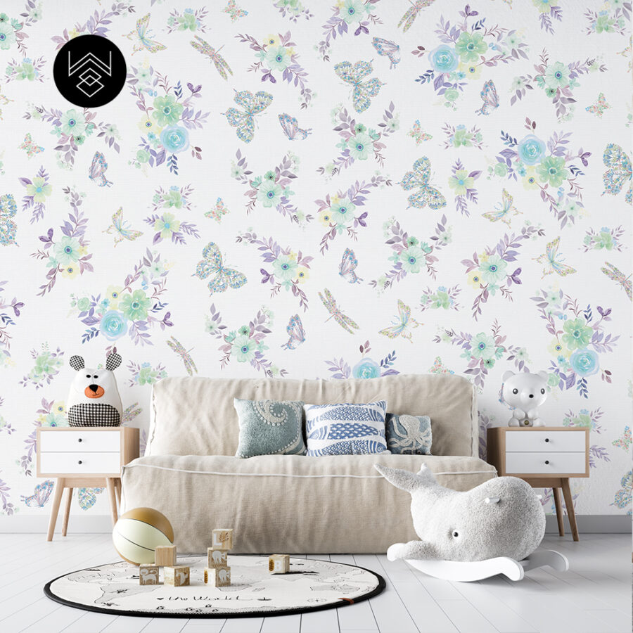 טפט באטרפליי נייס צבעוני 2