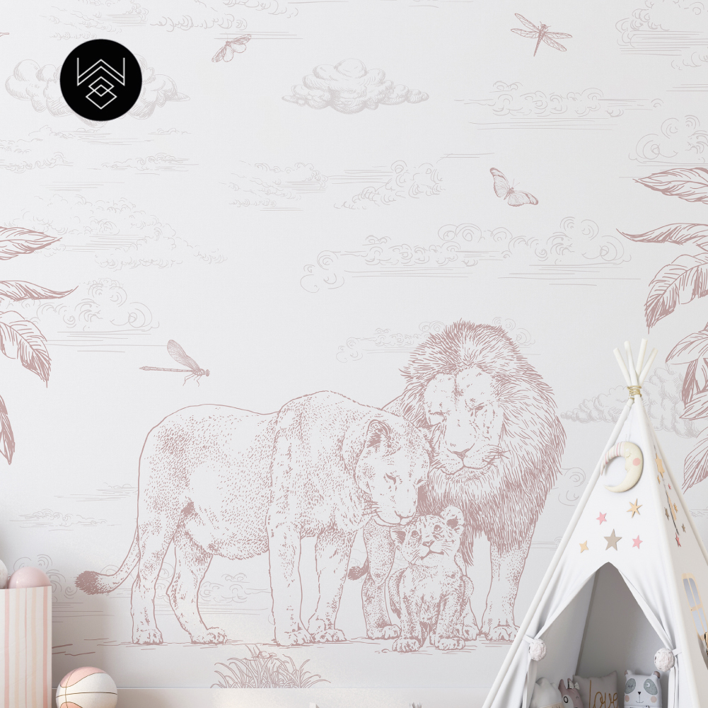 טפט מילאן אריות בורדו