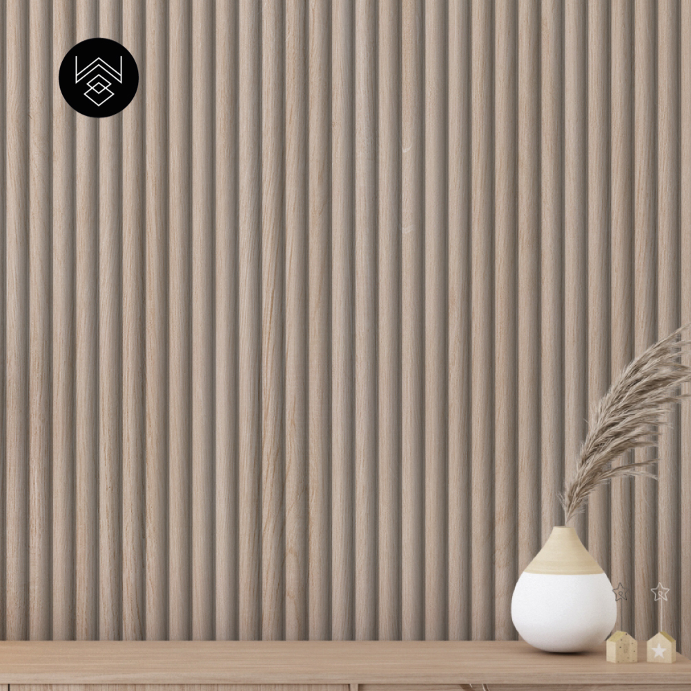 טפט ווד אפור מעושן מעוגל