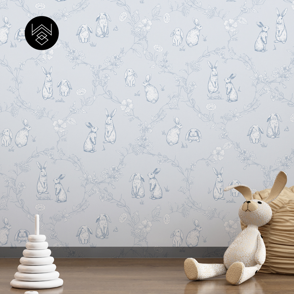 טפט ראביט אוריינט כחול