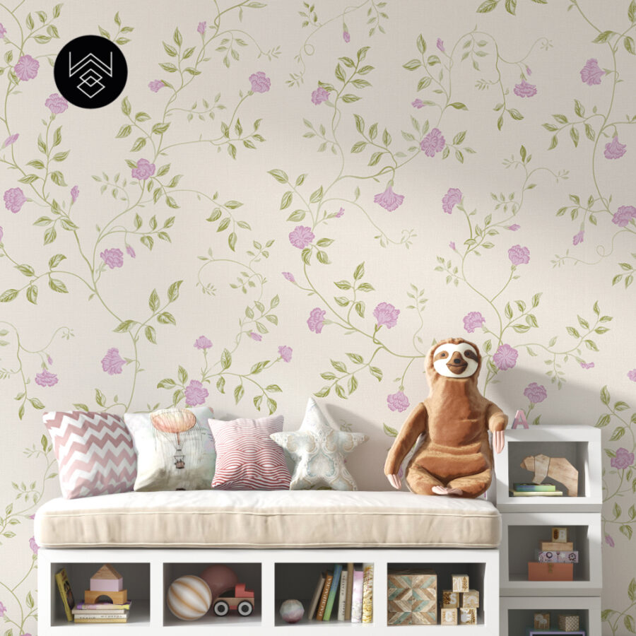 טפט רוז בייבי ליין סגול