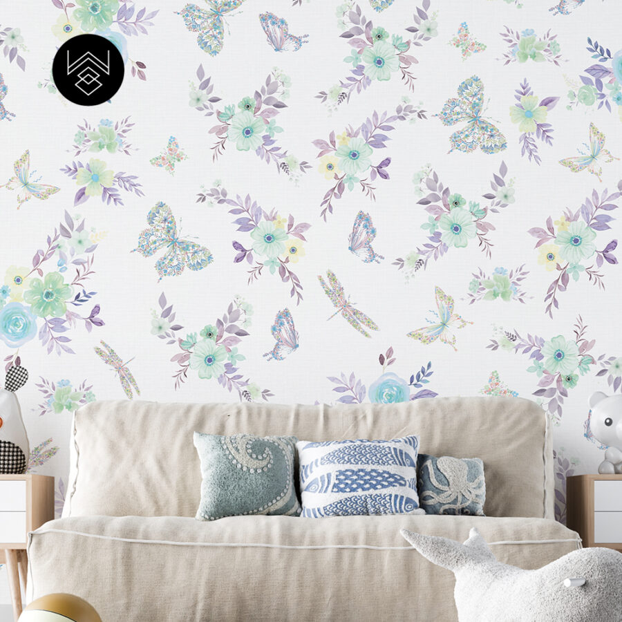 טפט באטרפליי נייס צבעוני 2