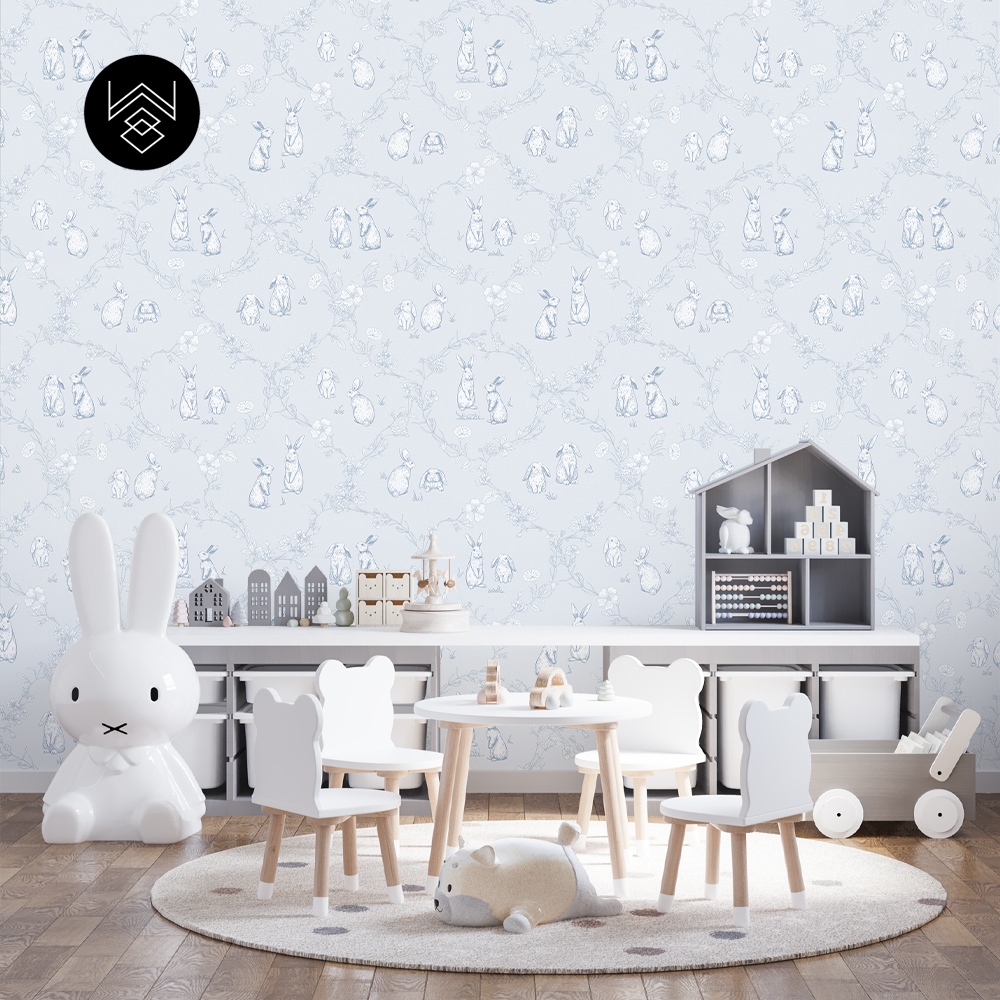 טפט ראביט אוריינט כחול