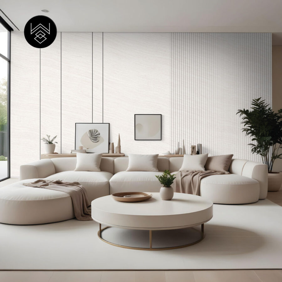 טפט דמוי פורניר טרוונטין מולבן