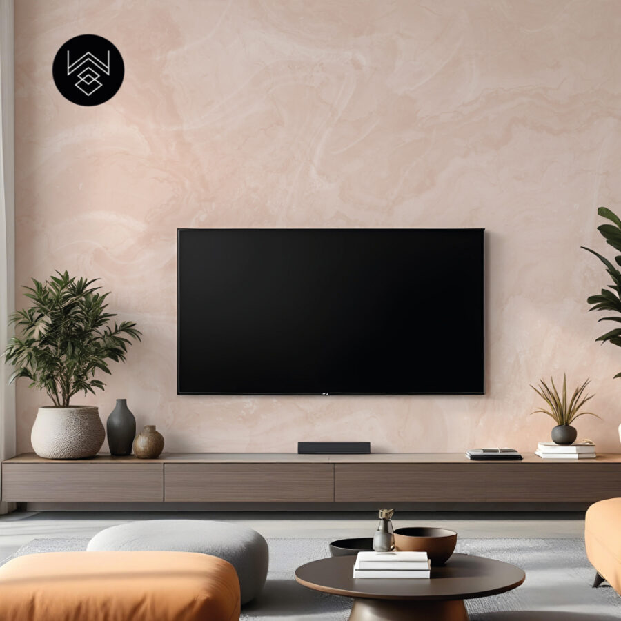 טפט מארבל נורד ורוד