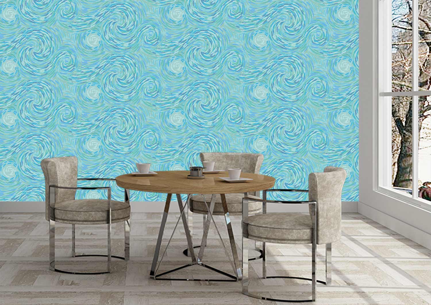 טפט Van Gogh pattern 8