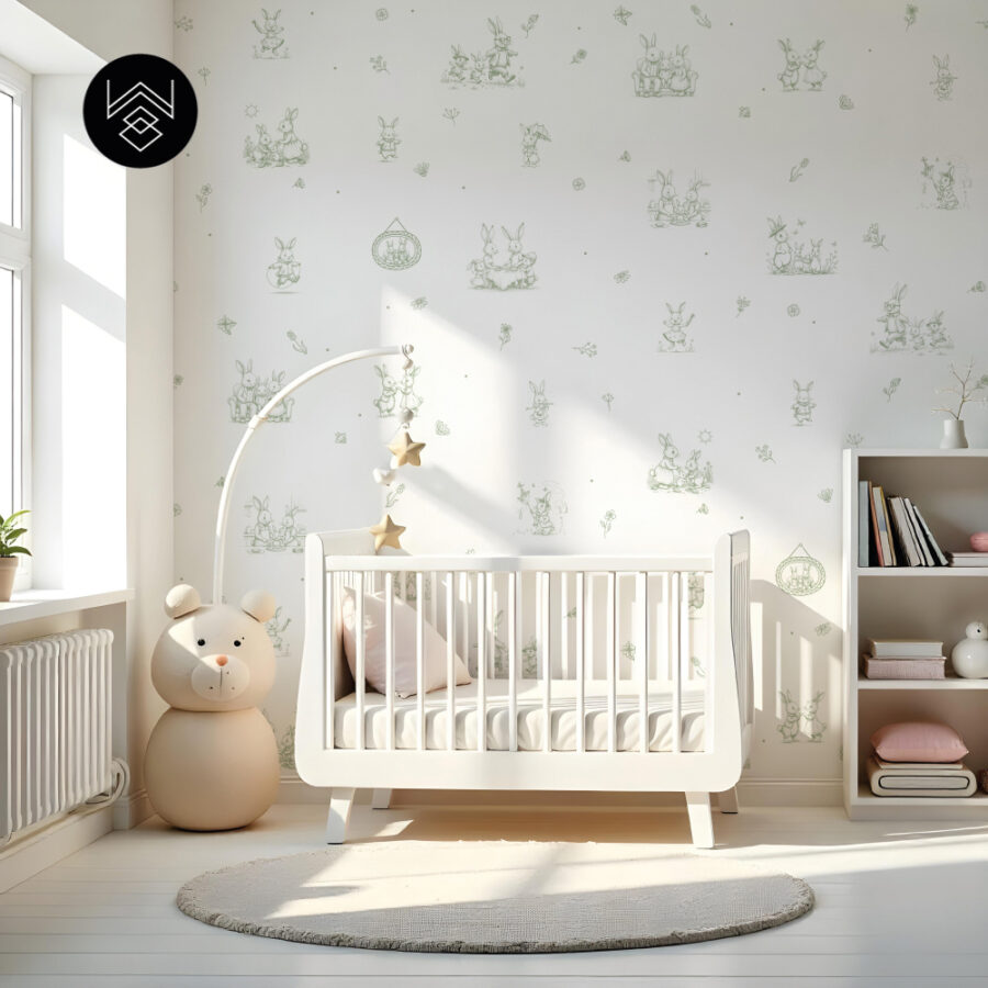 טפט ראביט אלגנט ירוק