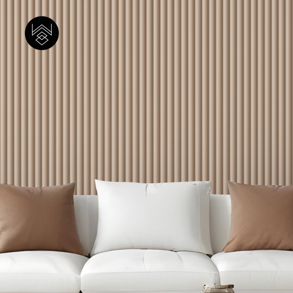 טפט ווד חום כאמל מעוגל