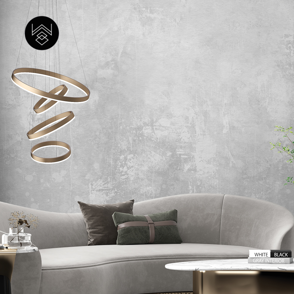 טפט ווש לנדס 5 אפור בהיר