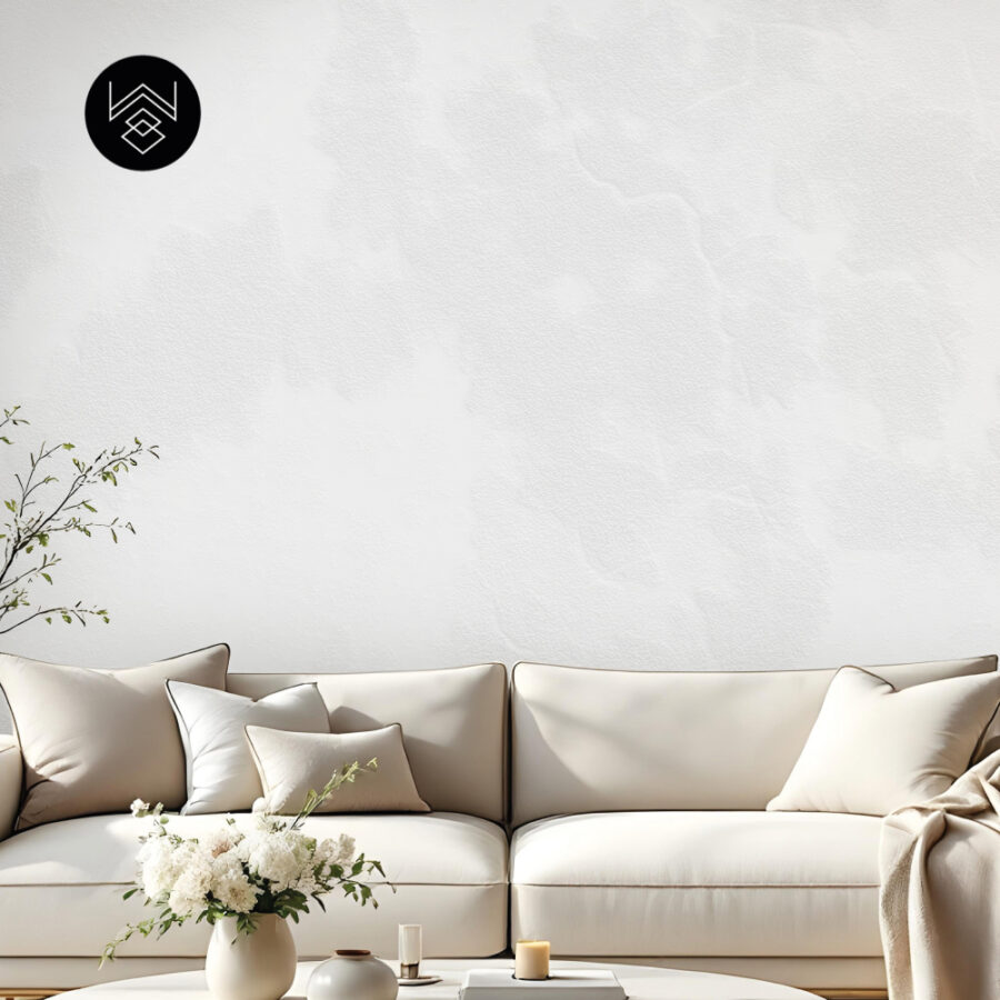 טפט סטון ערבה לבן אפרפר