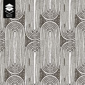 טפט מיד סנטורי מונוכרום גיאוטמרי פחם