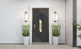 טפט לדלת 110 אפור כהה