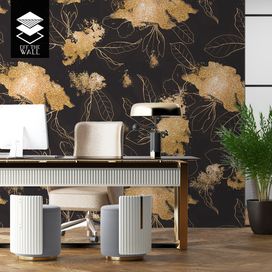 טפט דארק גולדן פוייל