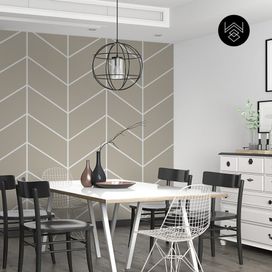 טפט שברון קווים בז’