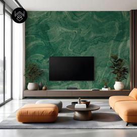 טפט מארבל נורד ירוק