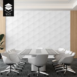 טפט גיאומטריק וויט אבסטרקט