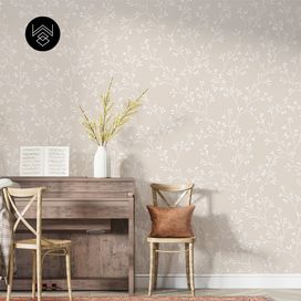 טפט ענפים קסומים בז'