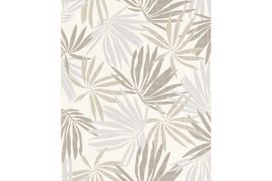 טפט רקע טקסטורה ועלים בכסף ואפורים