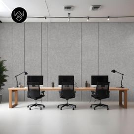 טפט דמוי פורניר בטון אפור