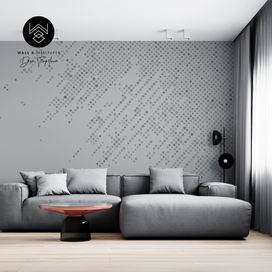 טפט גריי דוטס