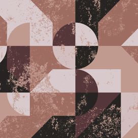 טפט גאומטרי, תמונה מופשטת של צורות גאומטריות