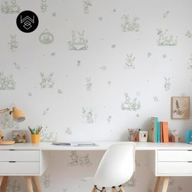 טפט ראביט אלגנט ירוק