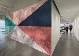 טפט משולשים משופשף 1