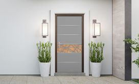 טפט לדלת 101-2-1 אפור בהיר