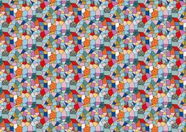 טפט Gaudi pattern 5