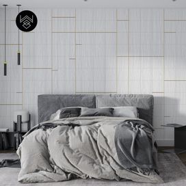 טפט אקלקט ליין לבן