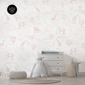 טפט מילאן פאטרן ורוד