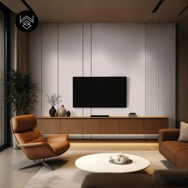 טפט דמוי פורניר פשתן בהיר