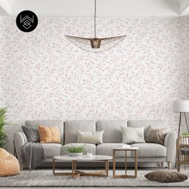 טפט ליבס פשתן ורוד