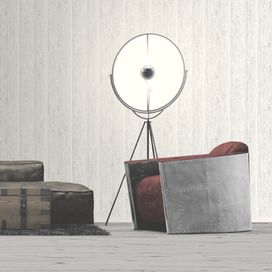 טפט קורות עץ לבן אפור