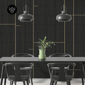 טפט אקלקט ליין שחור