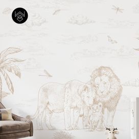 טפט מילאן אריות בז