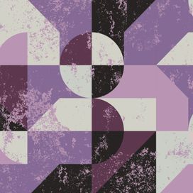 טפט גאומטרי, תמונה מופשטת של צורות גאומטריות