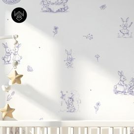 טפט ראביט אלגנט סגול