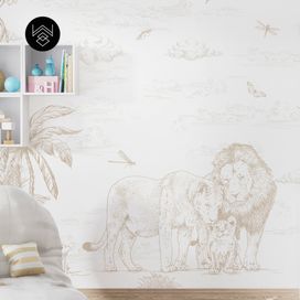 טפט מילאן אריות בז