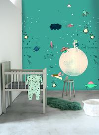 טפט סיפורי ילדים Globe Aqua