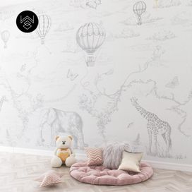 טפט מילאן 1 אפור