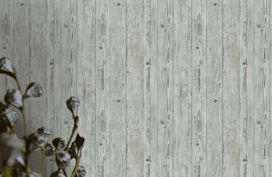 טפט קורות עץ אפור כחלחל