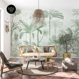 טפט גונגל וייב ירוק