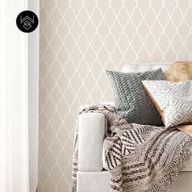 טפט מדליונים אוריינטלי בז’